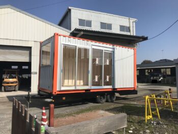 コンテナを“動かせる小屋”にフルカスタム|K社様|栃木県