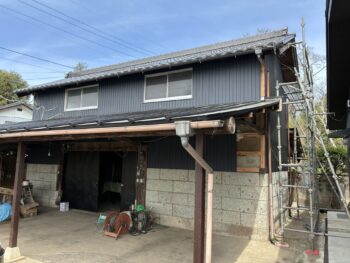 あまや改修工事　栃木市