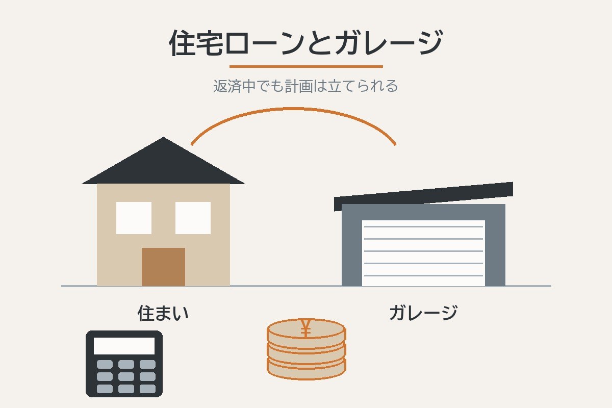 住宅ローンを払っている人がガレージを建てるときに気をつけておきたいポイント